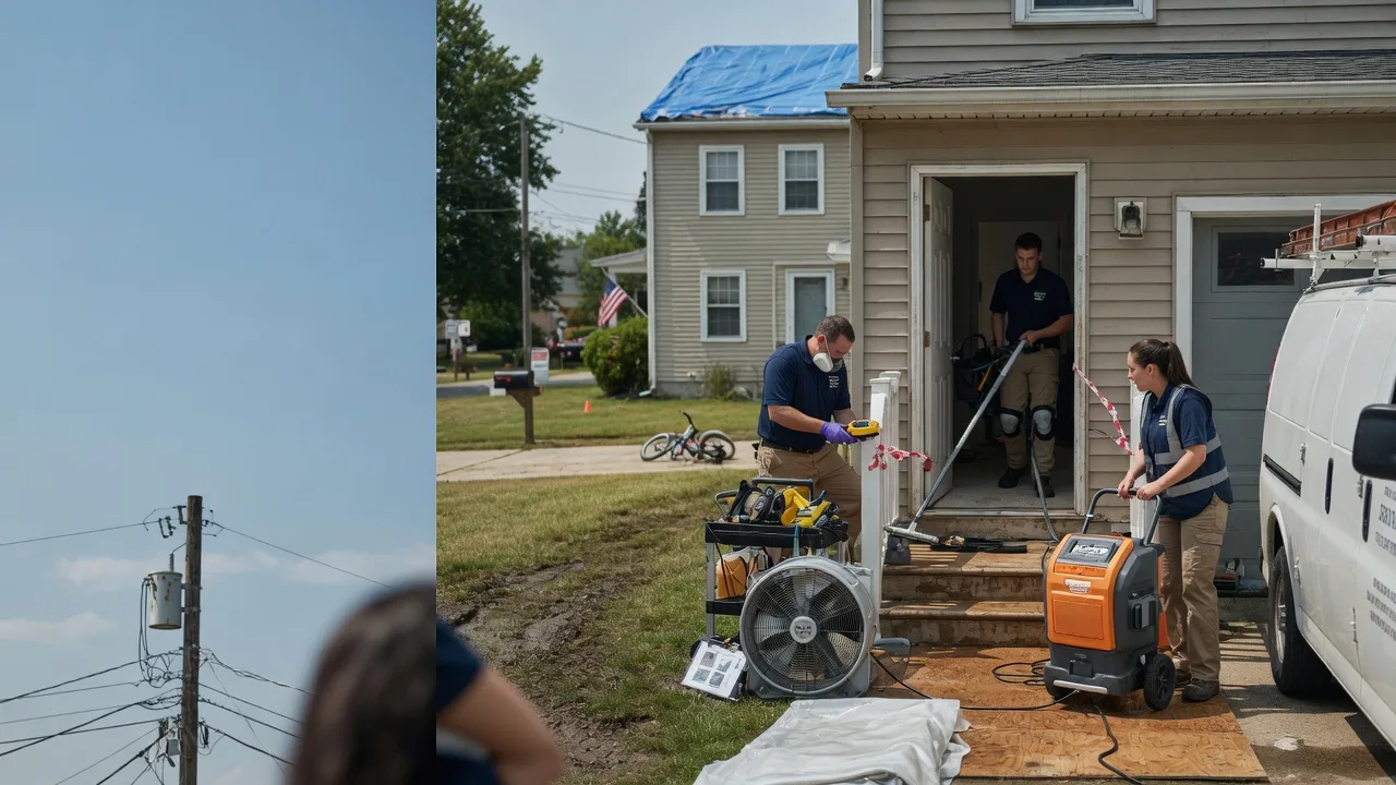 Water Damage Repair in Wellsville, PA near me
